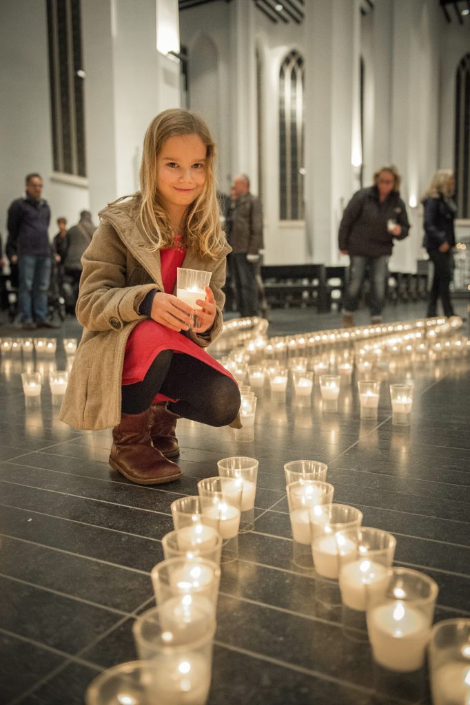 Cartias-Sterneaktion in Gelderner St. Magdalena-Kirche.